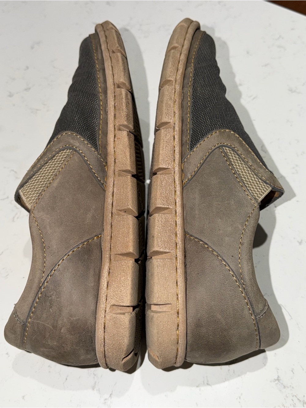 Born Men's Slip-On Casual Shoes in Dark Blue Gray - Size 11/44 - Picture 5 of 6